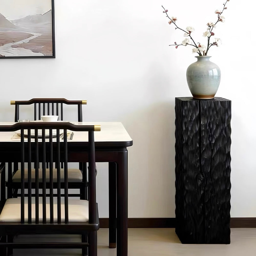 ZAYRO Modern Solid Wood Pedestal - Cassa Haus Singapore