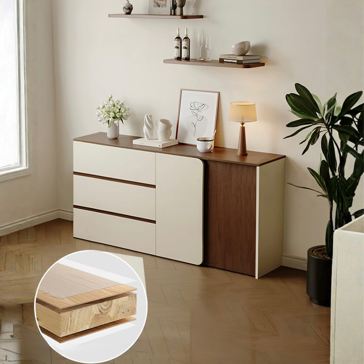 VALDEN Rustic Walnut Sideboard