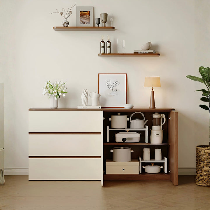 VALDEN Rustic Walnut Sideboard