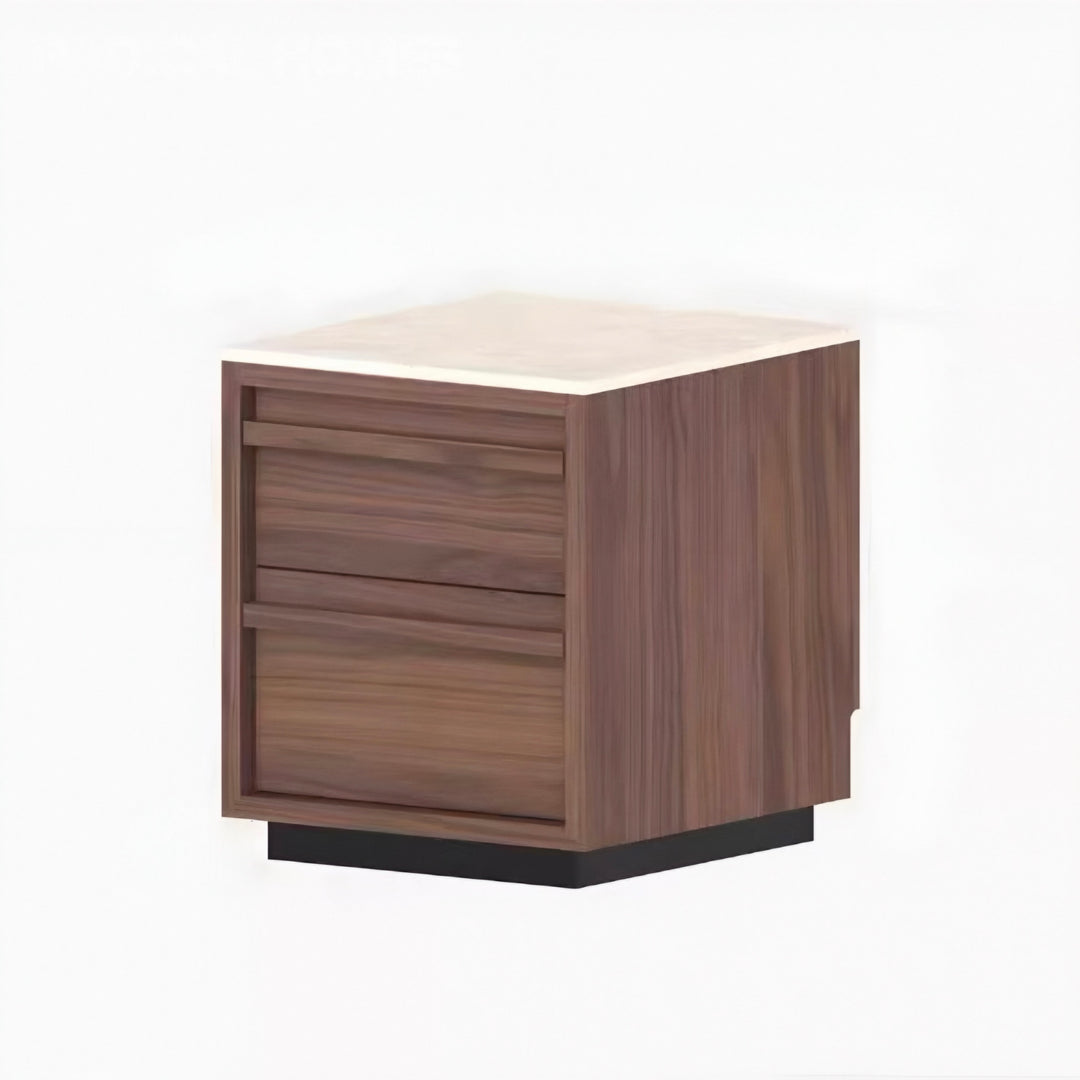 TAVEN Modern Solid Wood Bedside Table