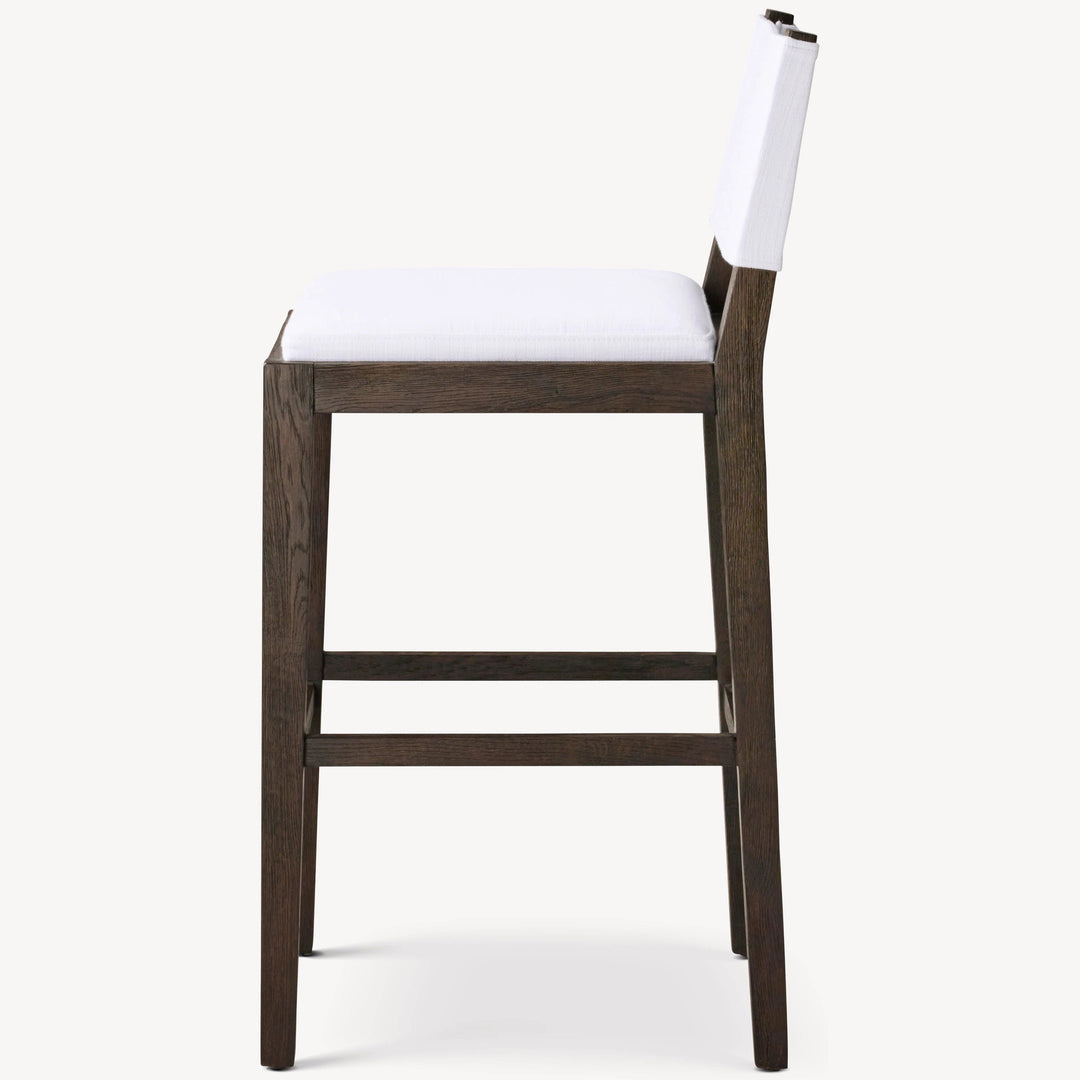 BRYVELL Modern Solid Wood Bar Stool - Cassa Haus Singapore