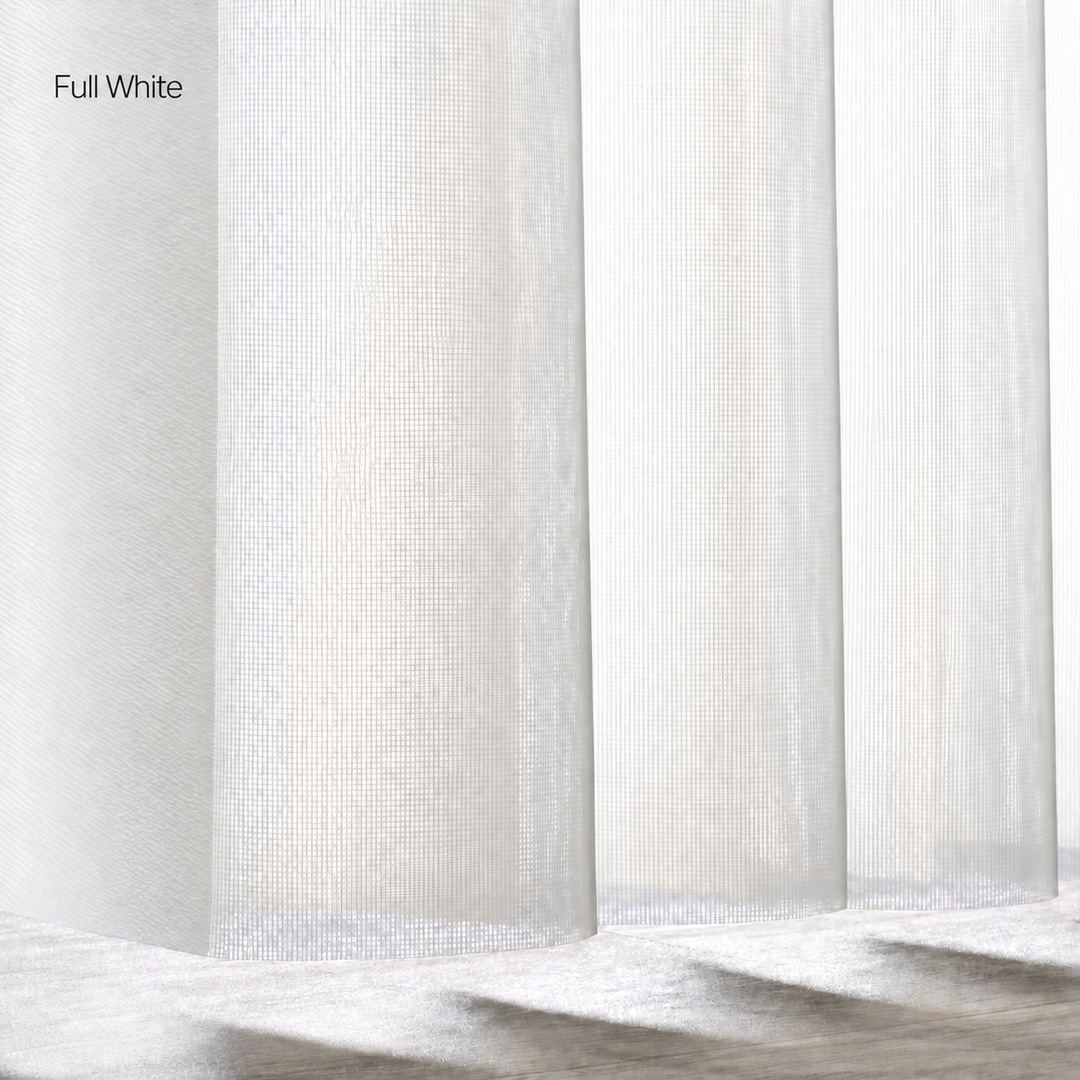 Smart Motorised Dream Curtains Vertical Sheer Blinds - Cassa Haus Singapore