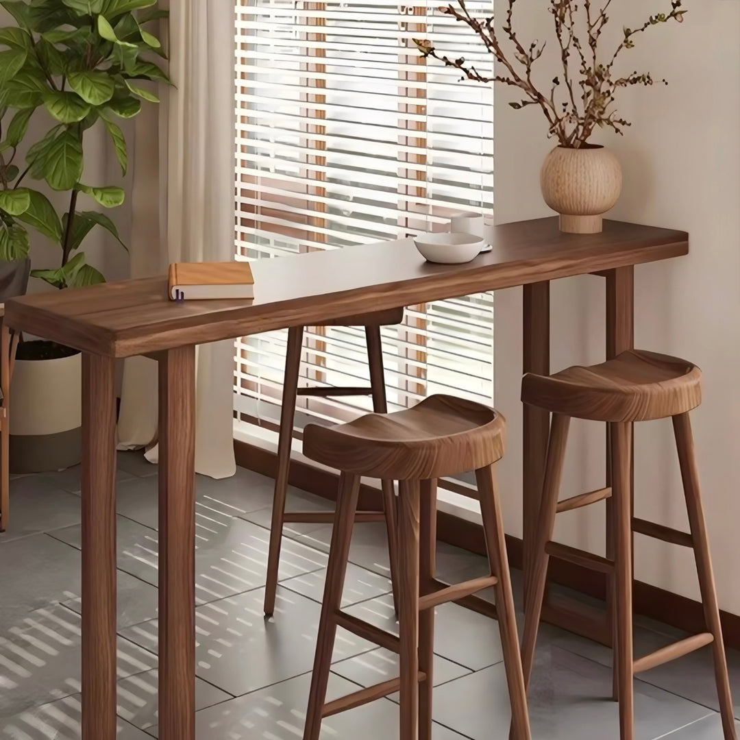 VALTRION Modern Solid Wood Bar Table - Cassa Haus Singapore