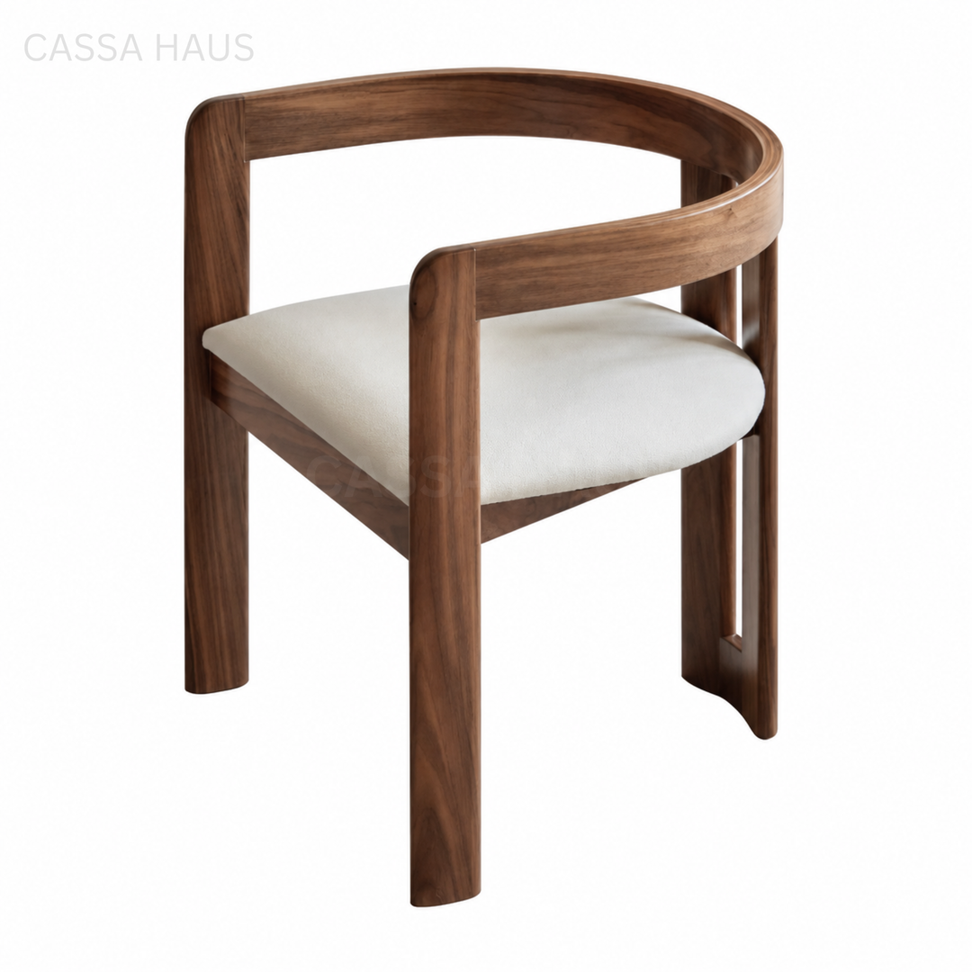 OFON Modern Solid Wood Dining Chair