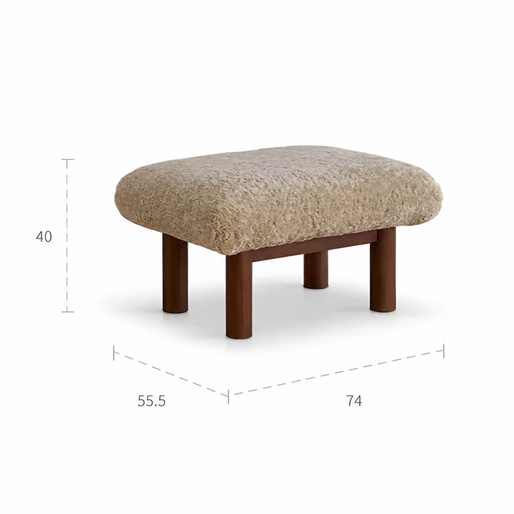 KODA Modern Lounge Chair & Ottoman