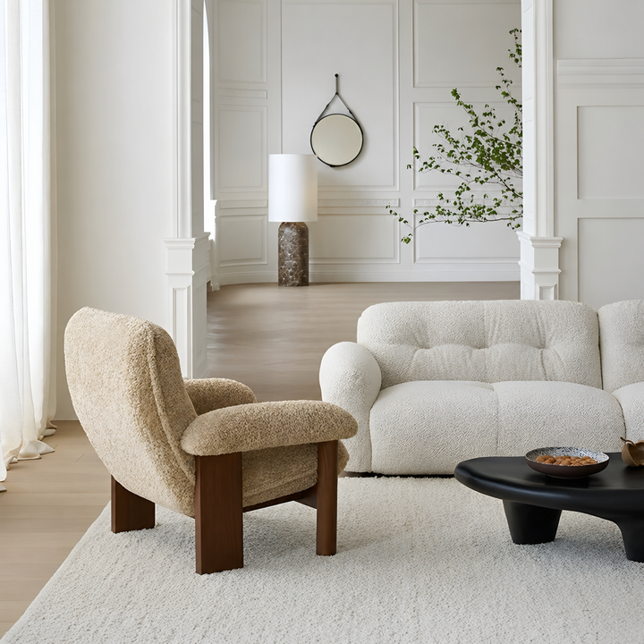 KODA Modern Lounge Chair & Ottoman