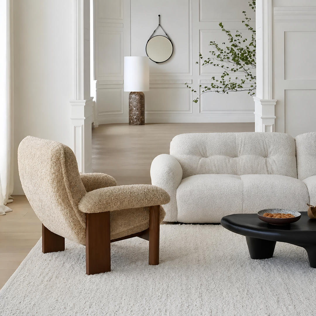 KODA Modern Lounge Chair & Ottoman
