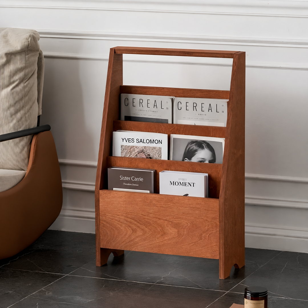 BRIARWOOD Rustic Magazine Rack - Cassa Haus Singapore