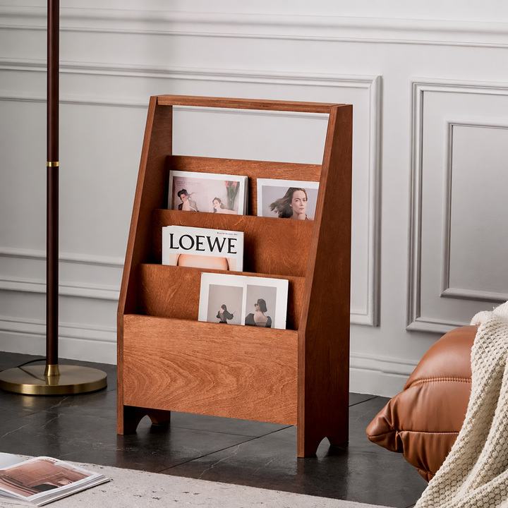 BRIARWOOD Rustic Magazine Rack - Cassa Haus Singapore
