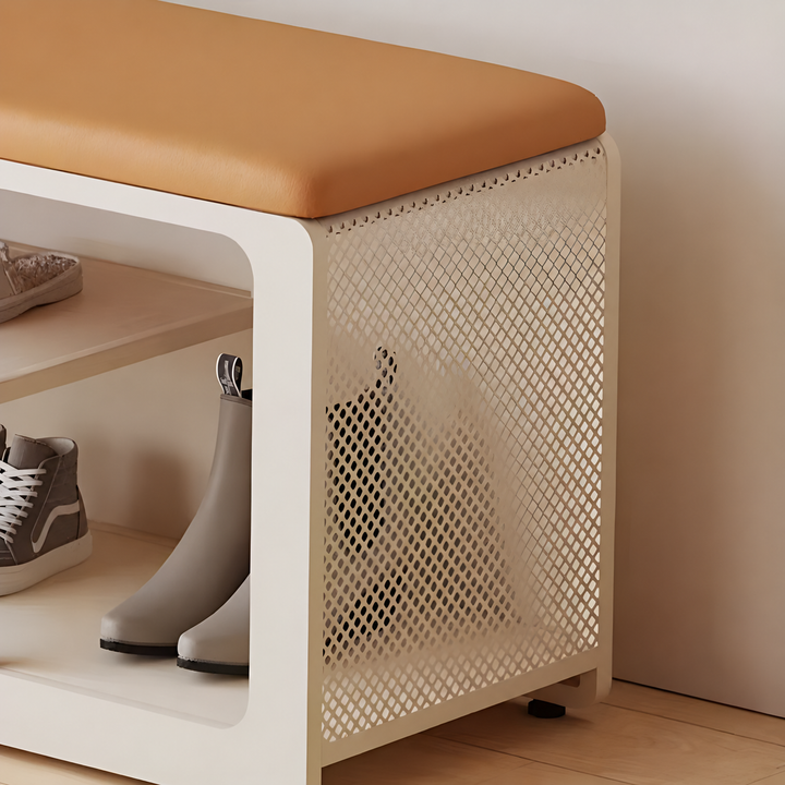 PAUSE Minimalist Entryway Shoe Bench