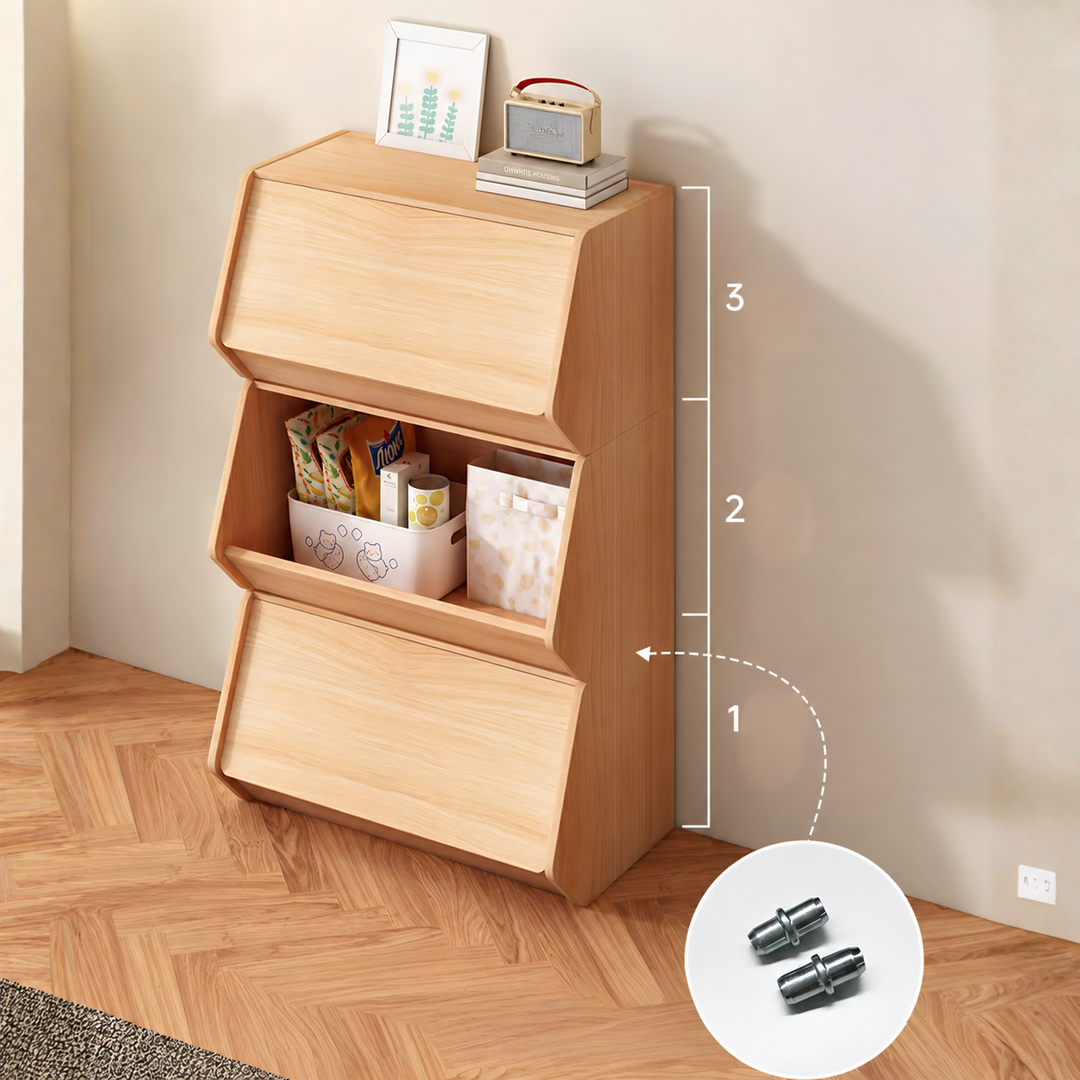TESSARO Stackable Storage Cabinet - Cassa Haus Singapore