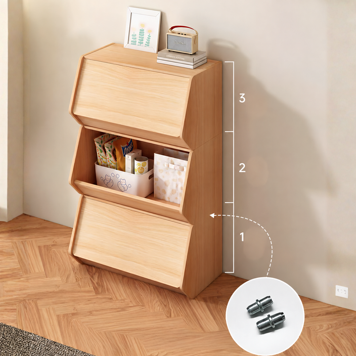 TESSARO Stackable Storage Cabinet - Cassa Haus Singapore
