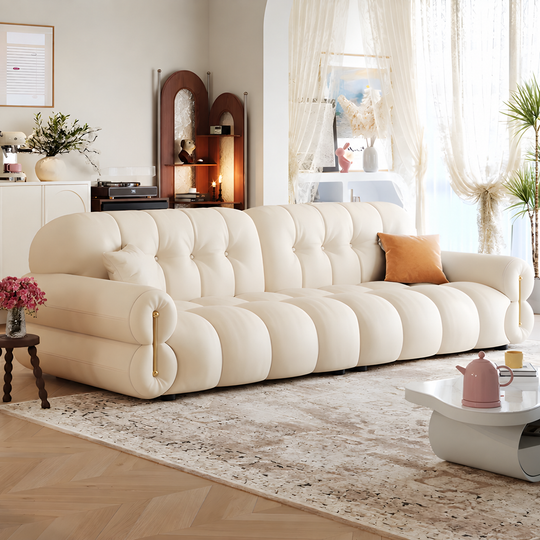 BELUNE Modern Leather Sofa - Cassa Haus Singapore