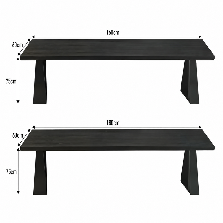 BRAMWELL Modern Solid Wood Study Table