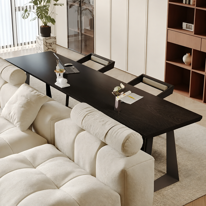 BRAMWELL Modern Solid Wood Study Table