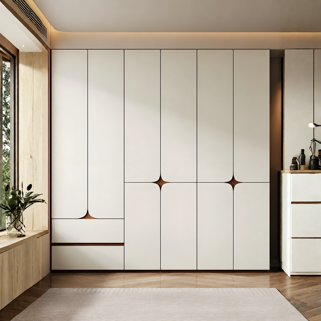 BROQEN Modern Solid Wood Wardrobe