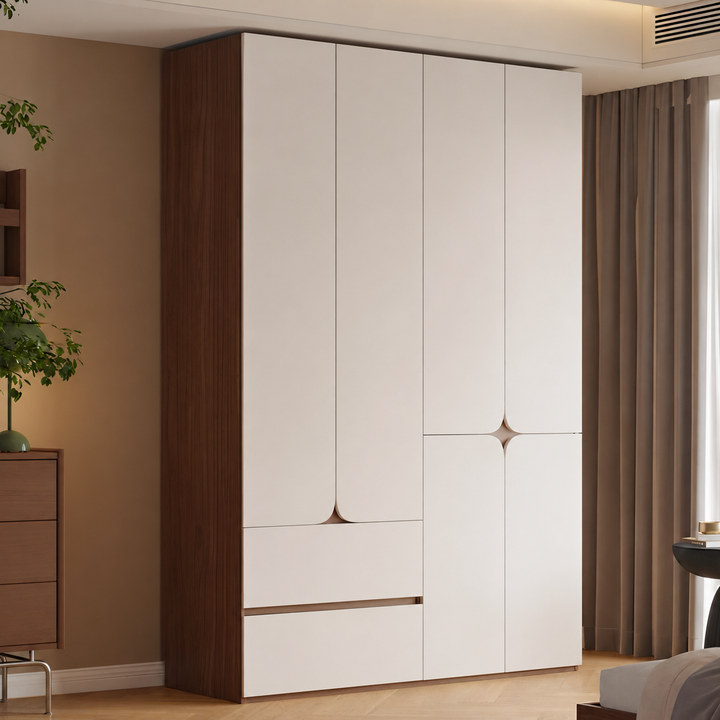 BROQEN Modern Solid Wood Wardrobe