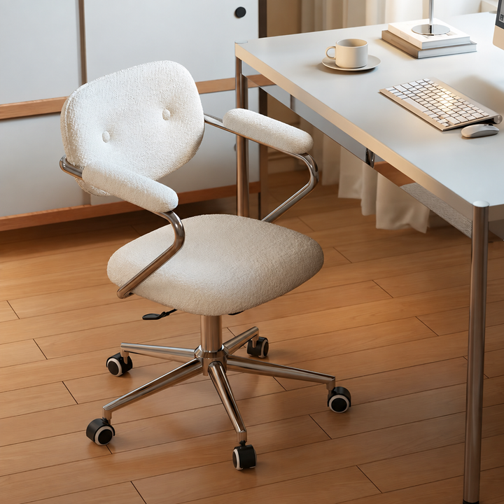 MOKIRA Modern Fabric Study Chair - Cassa Haus Singapore