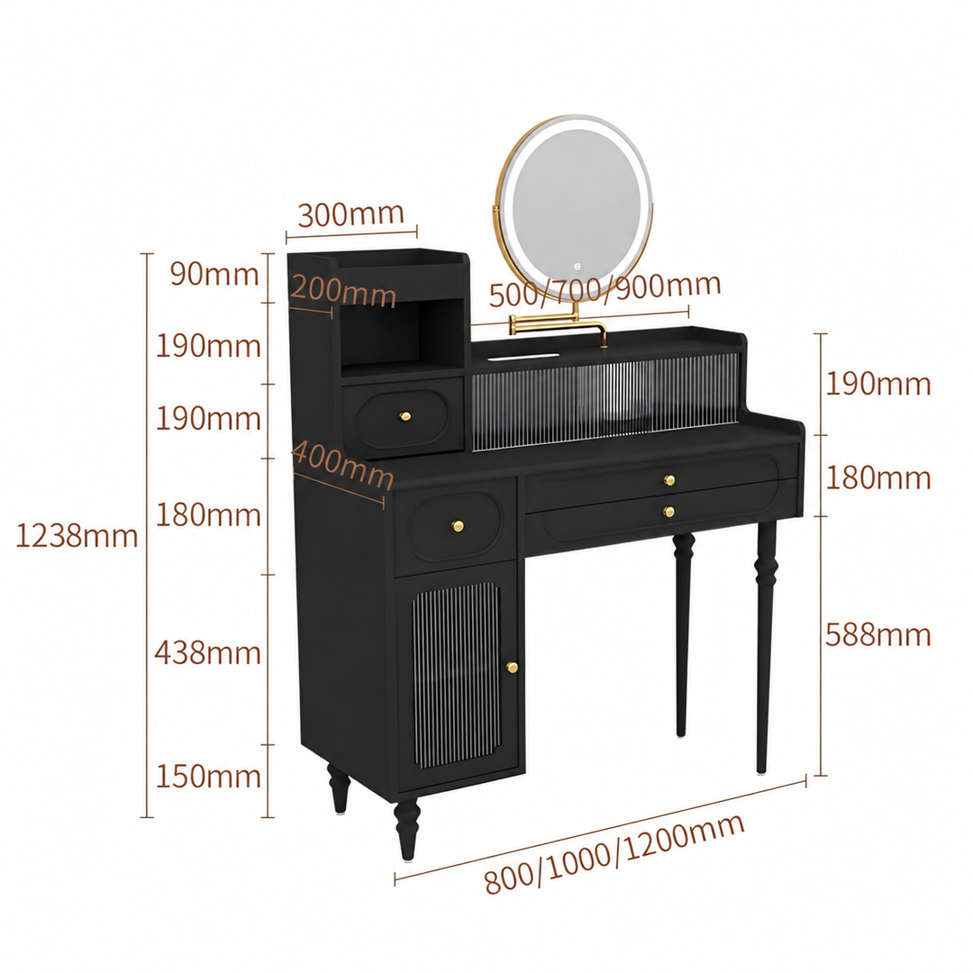 VARELIS Victorian Vanity Table - Cassa Haus Singapore