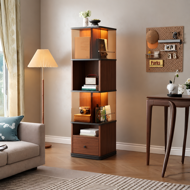 CELESTIA Modern Rotating Bookshelves - Cassa Haus Singapore