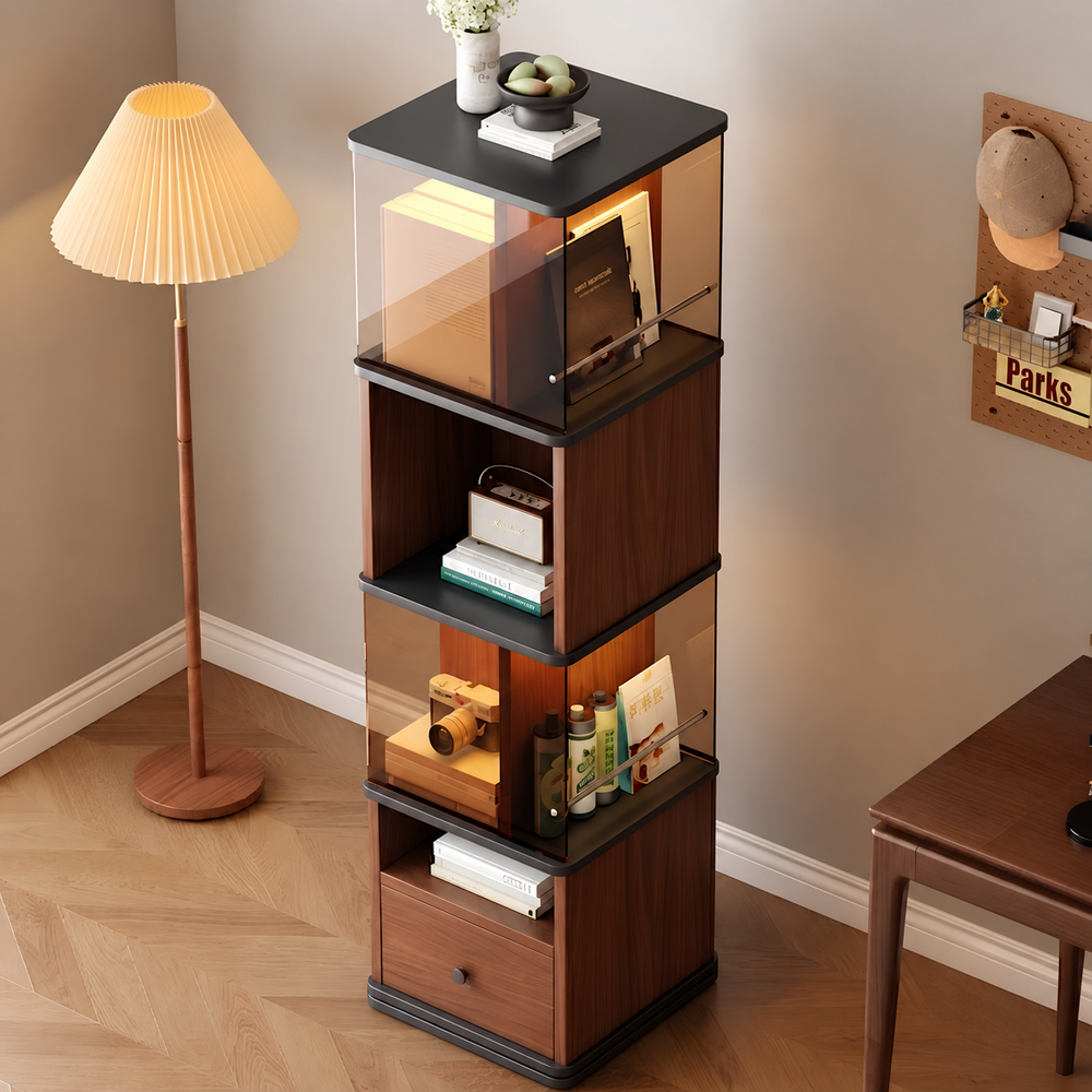 CELESTIA Modern Rotating Bookshelves - Cassa Haus Singapore