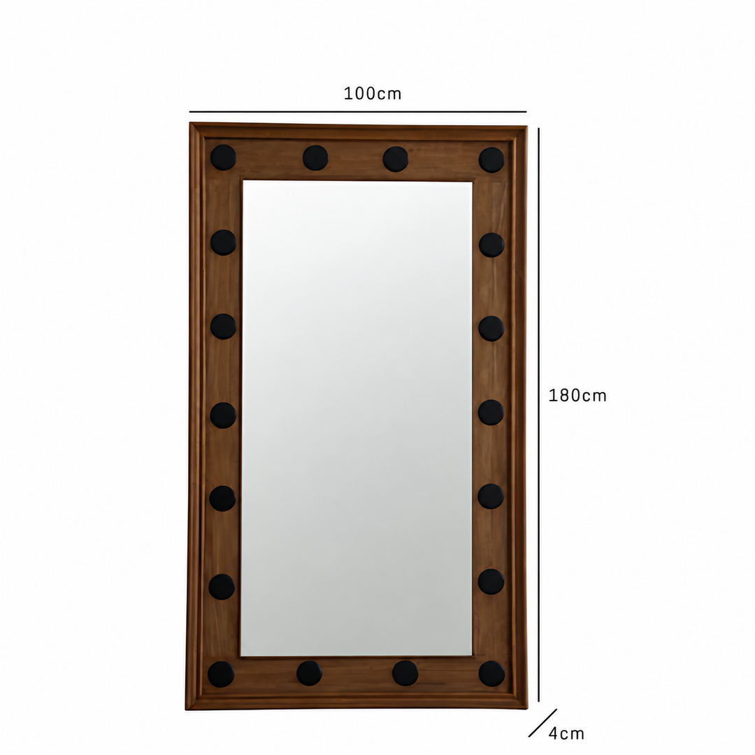 KISO Aesop Solid Wood Wall Mirror