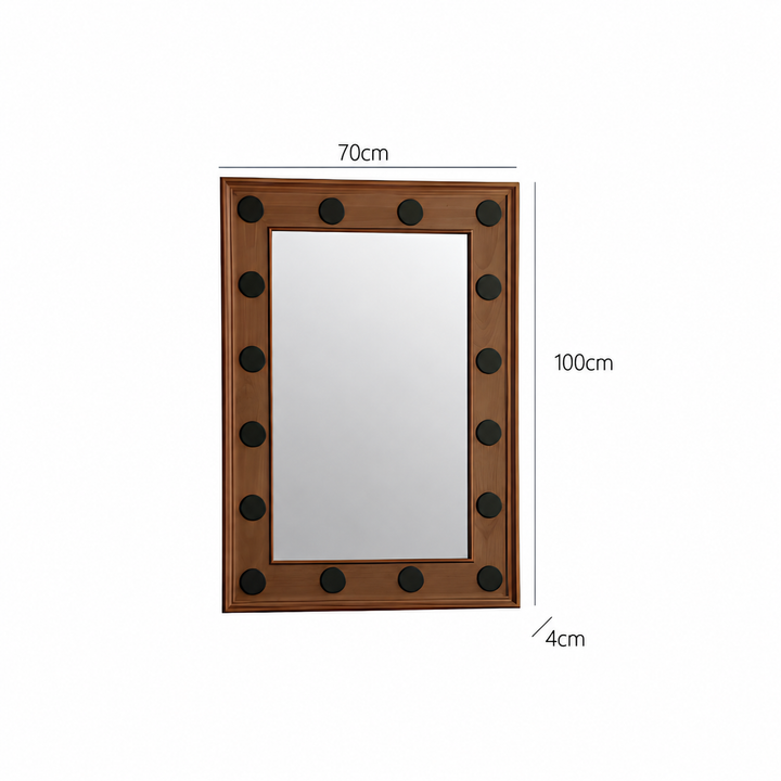 KISO Aesop Solid Wood Wall Mirror
