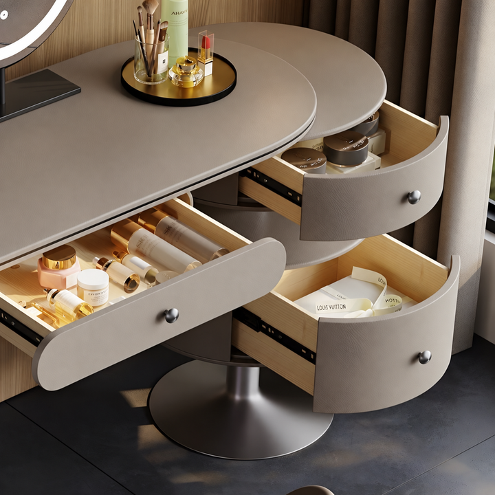MEROVEL Modern Vanity Table
