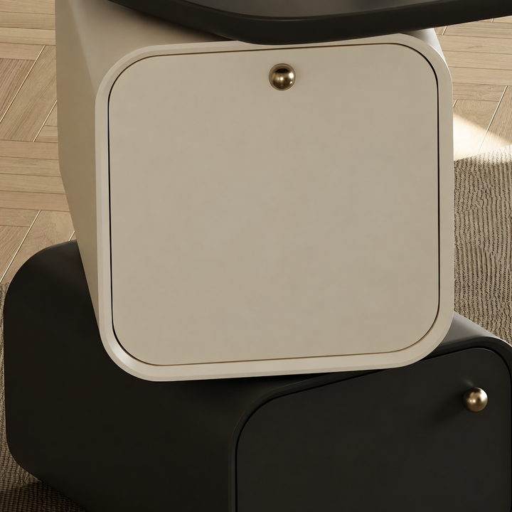 RADCLIFFE Modern Office Desk and Leather Chair
