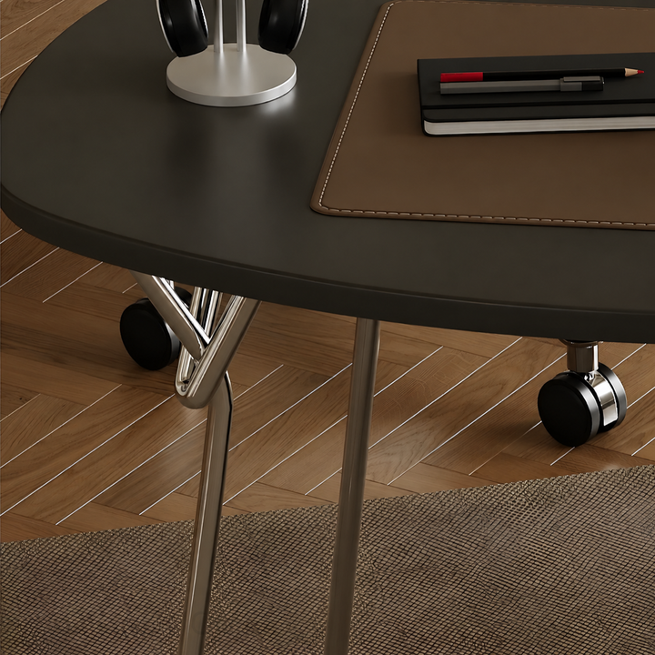 RADCLIFFE Modern Office Desk and Leather Chair