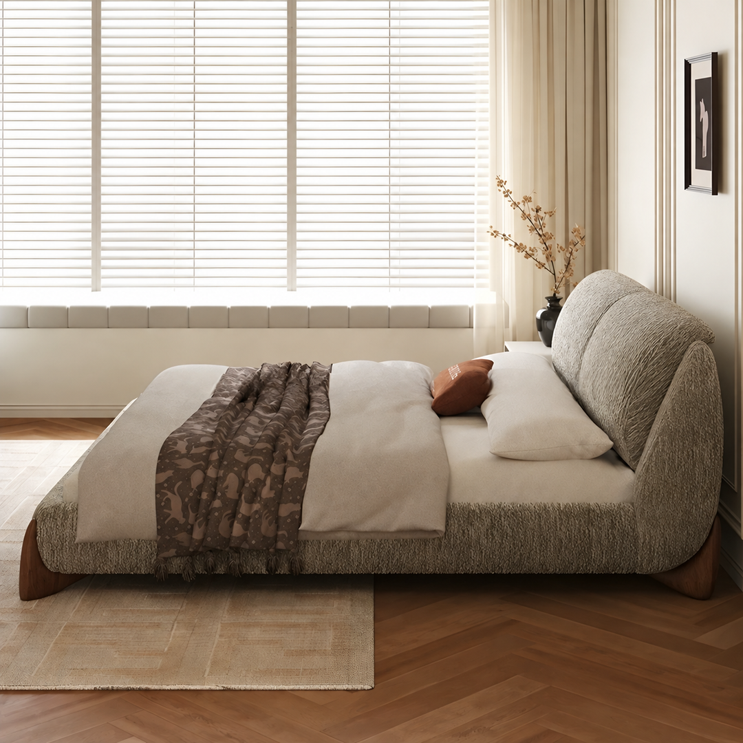 SOLARA Modern Fabric Bedframe