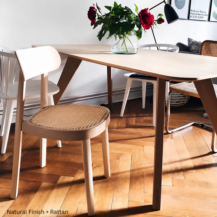 KASUMI Nordic Rattan Dining Chair