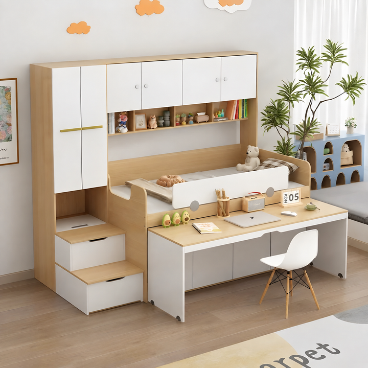 QORI Modern Multipurpose Storage Bedframe - Cassa Haus Singapore