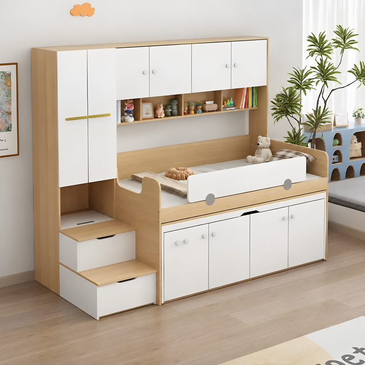 QORI Modern Multipurpose Storage Bedframe - Cassa Haus Singapore