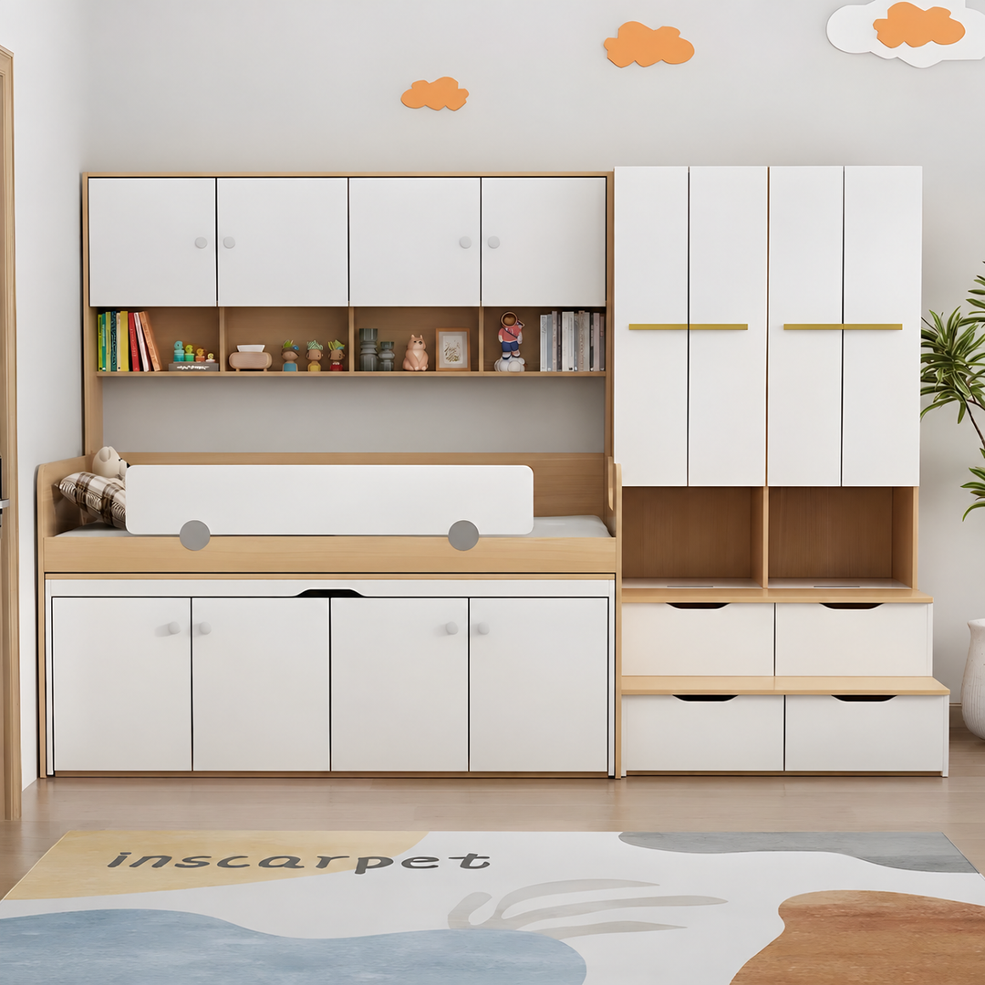 QORI Modern Multipurpose Storage Bedframe - Cassa Haus Singapore