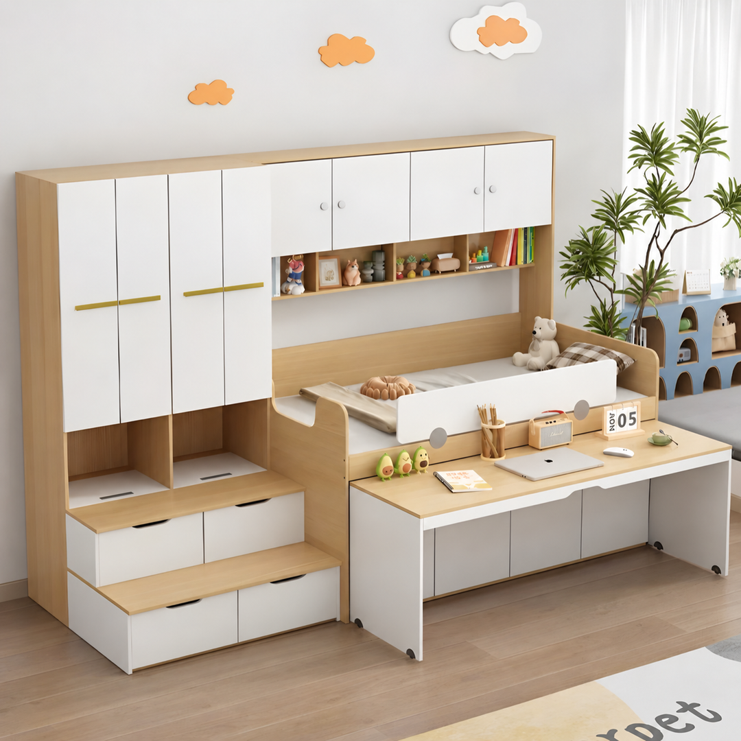 QORI Modern Multipurpose Storage Bedframe - Cassa Haus Singapore