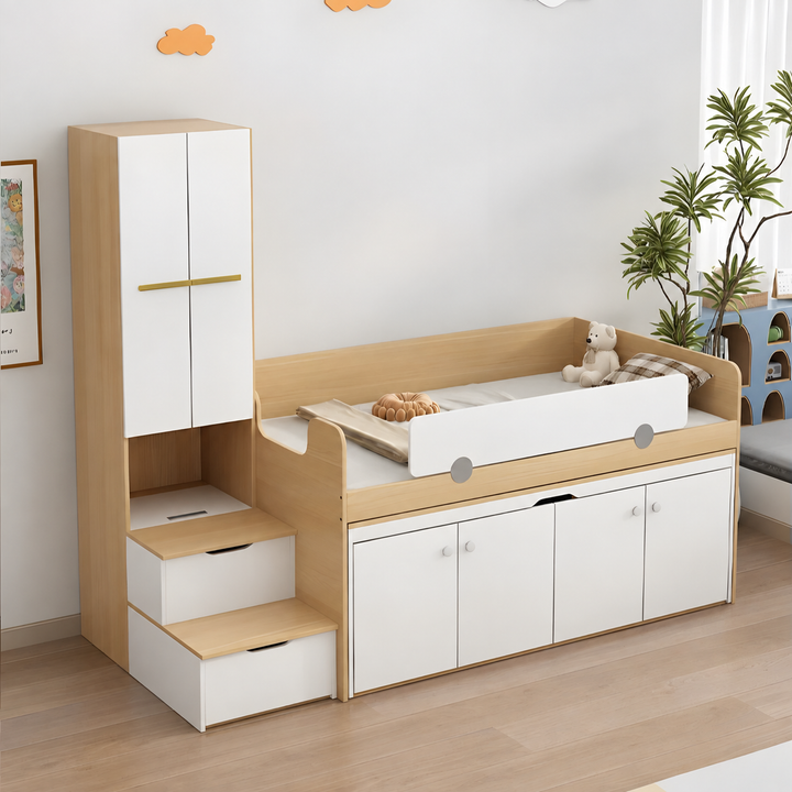 QORI Modern Multipurpose Storage Bedframe - Cassa Haus Singapore