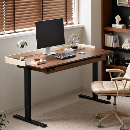 PAXTON Modern Electric Adjustable Study Table - Cassa Haus Singapore