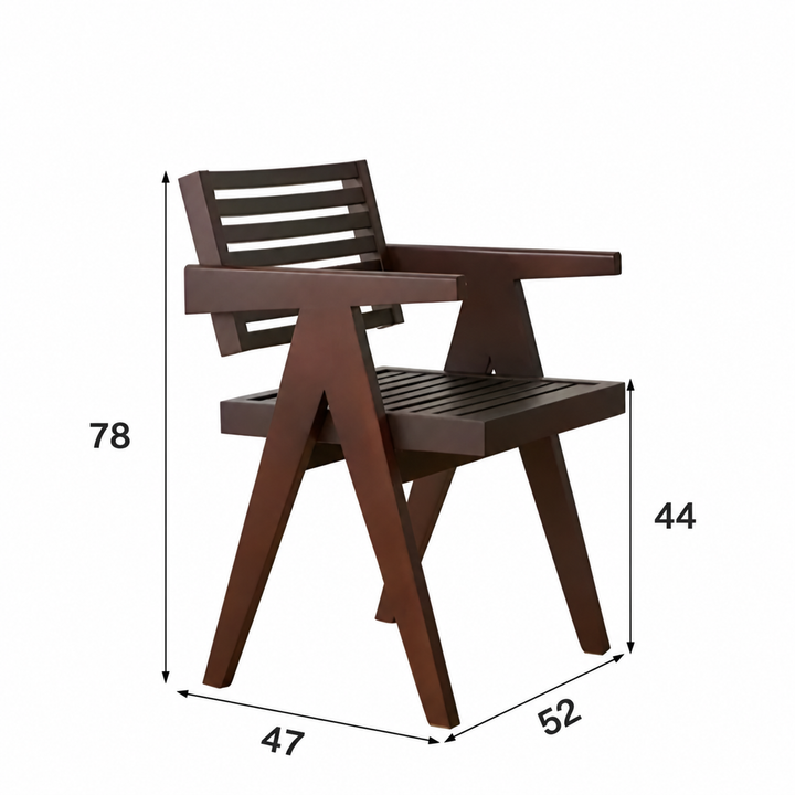 ROWENA Modern Solid Wood Dining Chair
