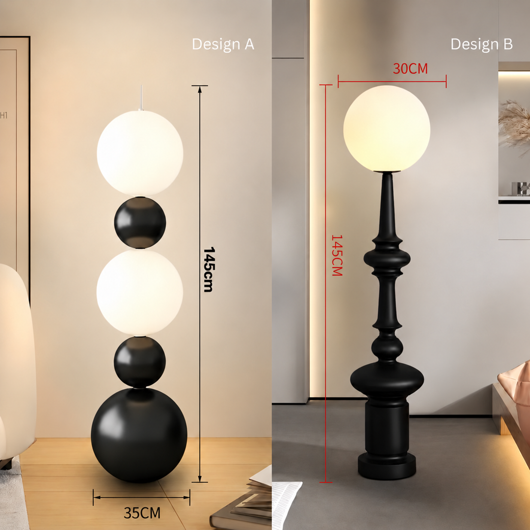 DOMINGO Modern Floor Lamp - Cassa Haus Singapore