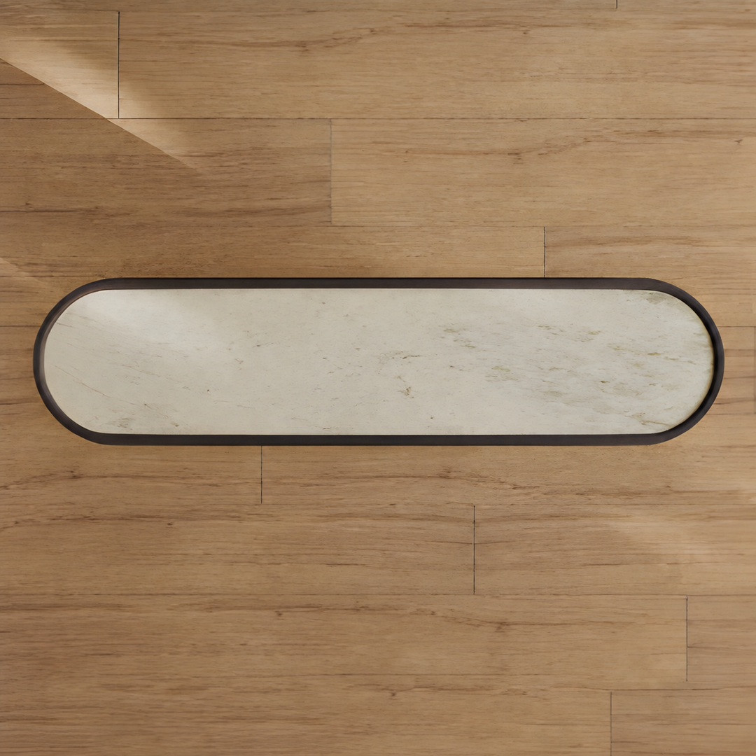 AURELON Sintered Stone Entryway Console Table