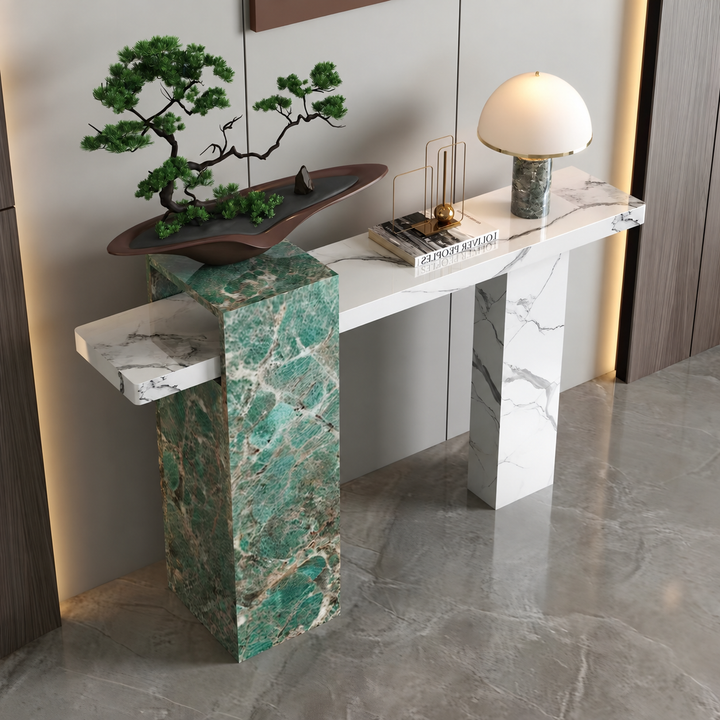 BIANERO Modern Marble Console Table - Cassa Haus Singapore