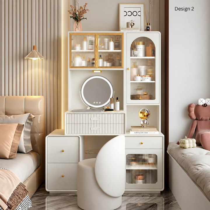 QORVENA Modern Vanity Study Table - Cassa Haus Singapore