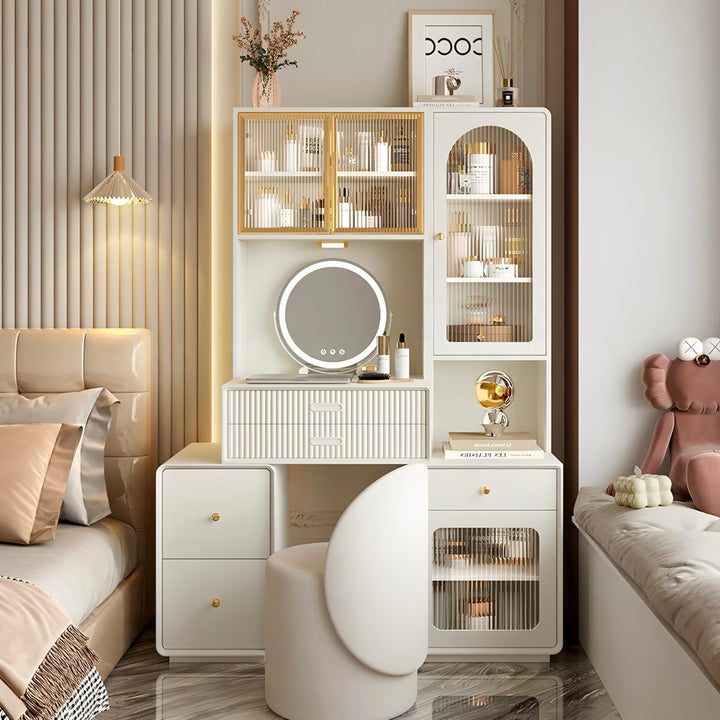 QORVENA Modern Vanity Study Table - Cassa Haus Singapore