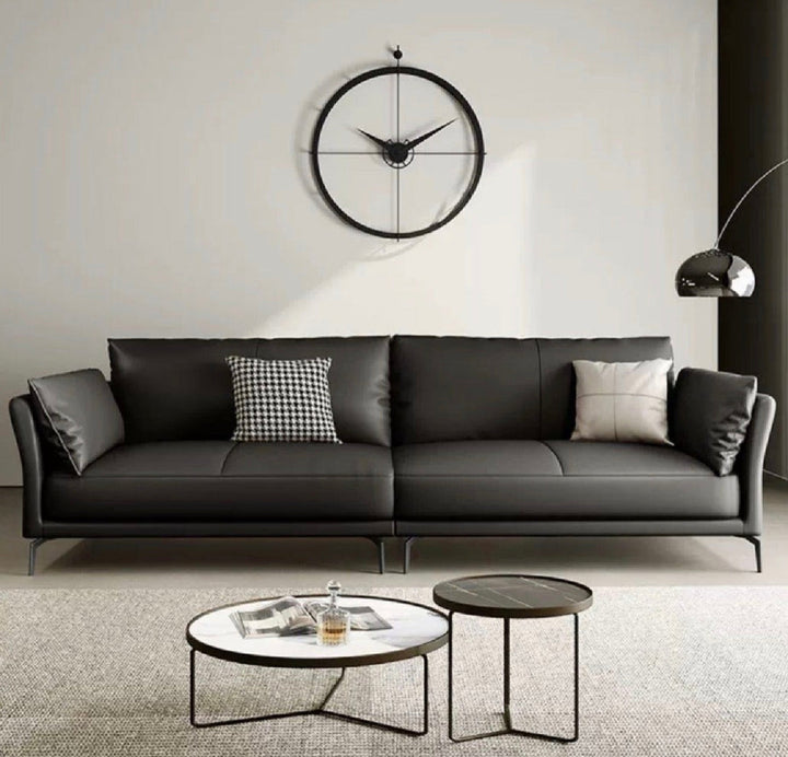 SIGRID Modern Genuine Leather Sofa (INSTOCK)