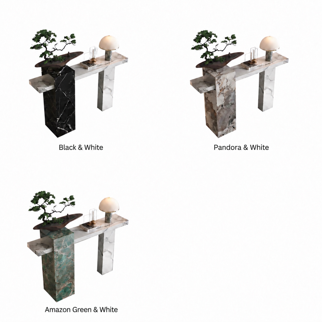 BIANERO Modern Marble Console Table - Cassa Haus Singapore