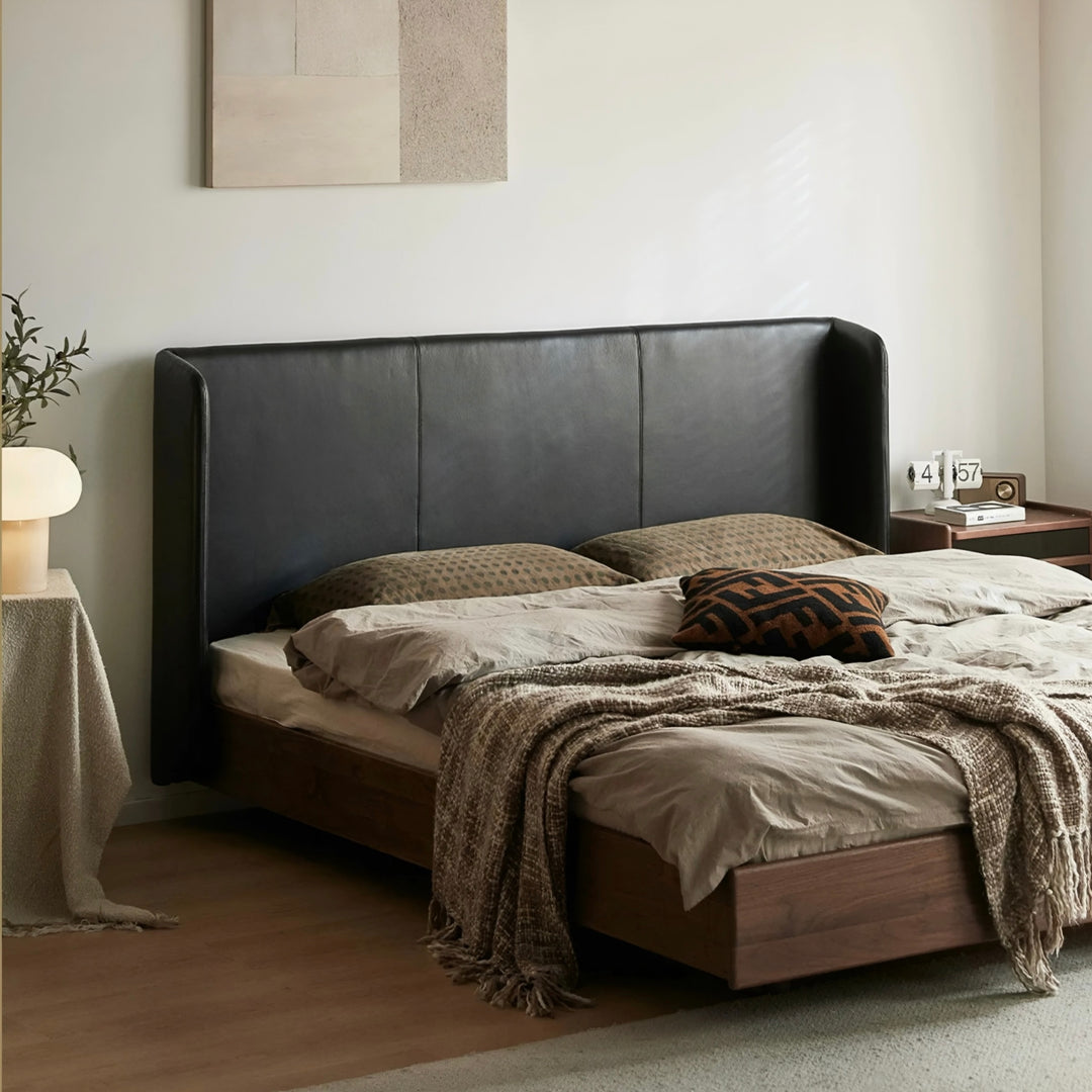 IVERO Modern Leather Bedframe
