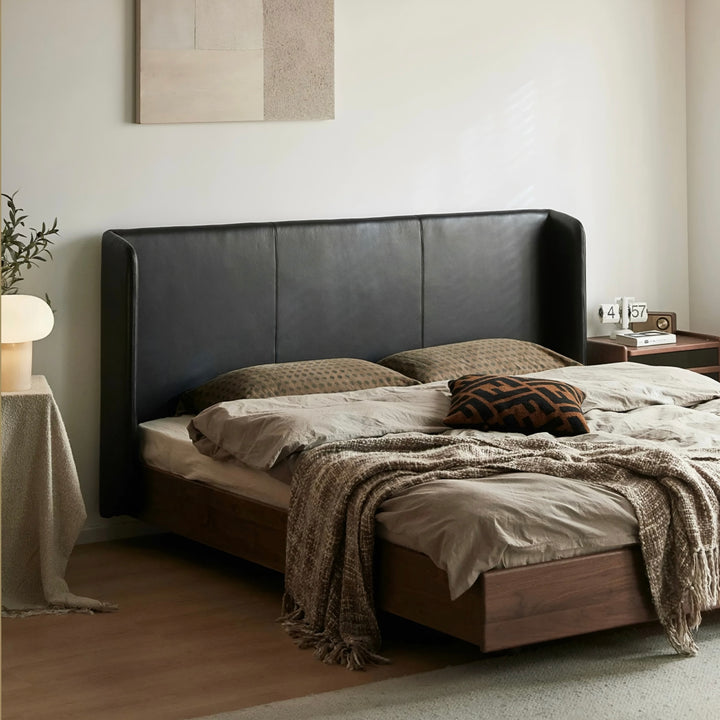 IVERO Modern Leather Bedframe