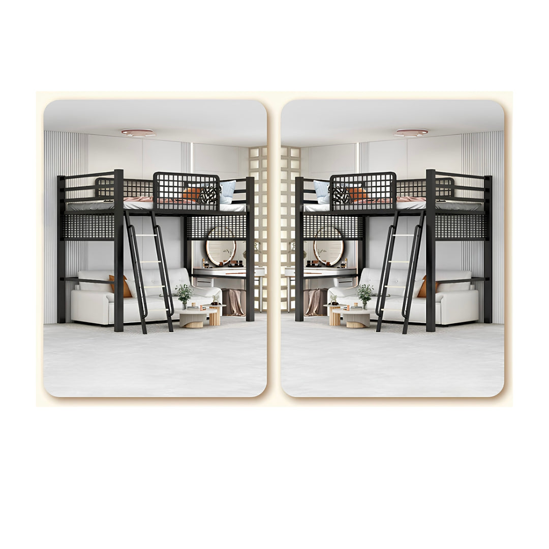 LUXEN Modern Loft Bedframe - Cassa Haus Singapore