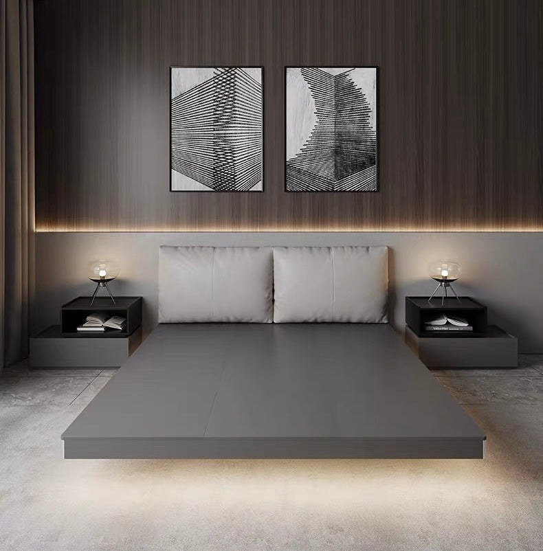 BRONNY Modern LED Floating Bedframe (INSTOCK)